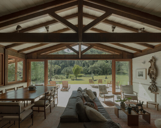 Main House / messina | rivas - Interior Photography, Wood, Beam, Chair