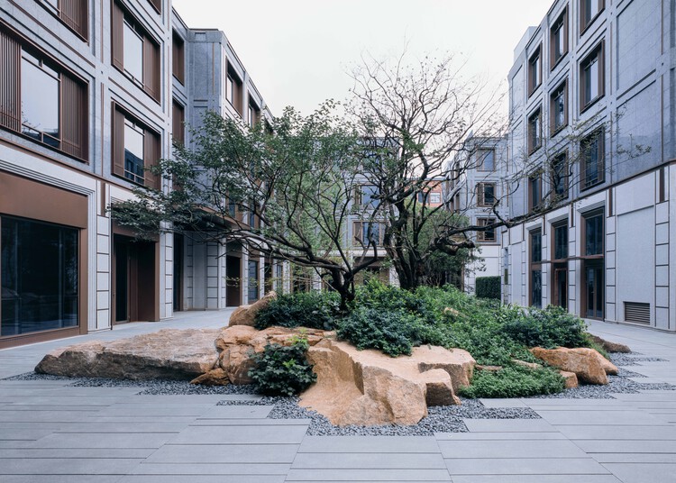 青庐 / 七月合作社 - 建筑图, 具体的, 庭院