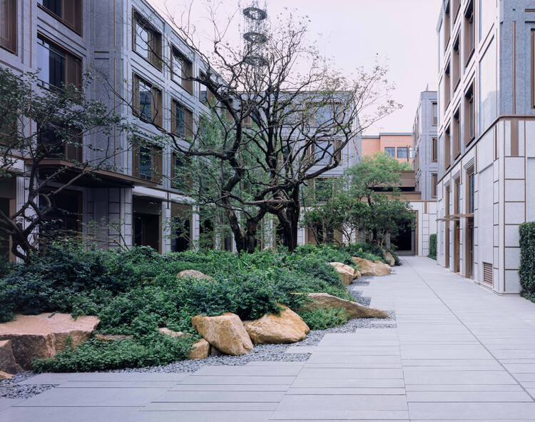 青庐 / 七月合作社 - 建筑图, 花园, 具体的, 庭院