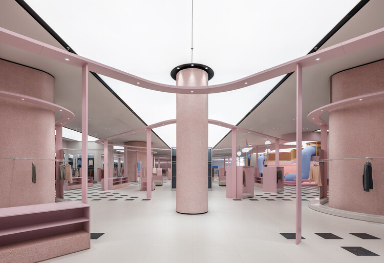 鄂尔多斯乐园店 / waa 未觉建筑 - 更多图片