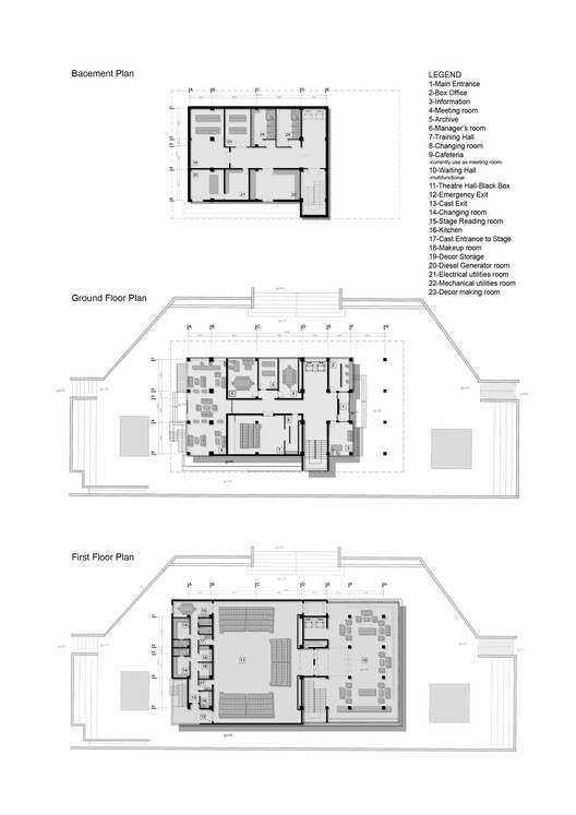 City Theater of Qazvin / GRI co. (Golden Rectangle Idea Consulting Engineers) - Image 13 of 16