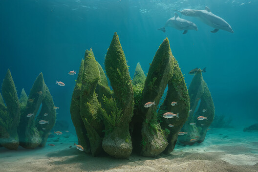 Zaha Hadid Architects Develop 3D-Printed Habitats to Support Marine Ecosystem Restoration - Image 2 of 10