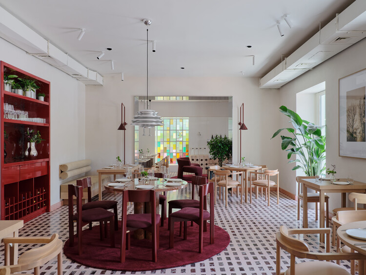 Six Coffee + Wine cafe / NAAW - Interior Photography, Dining room, Table, Chair