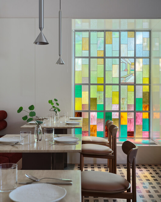 Six Coffee + Wine cafe / NAAW - Interior Photography, Glass