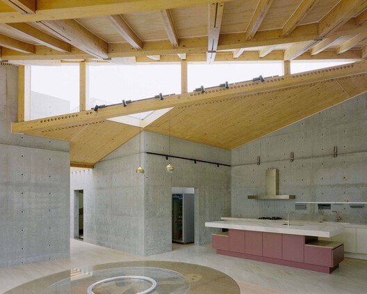 森林之家 / CTAA Architects Lab - 室内图, 厨房, 梁