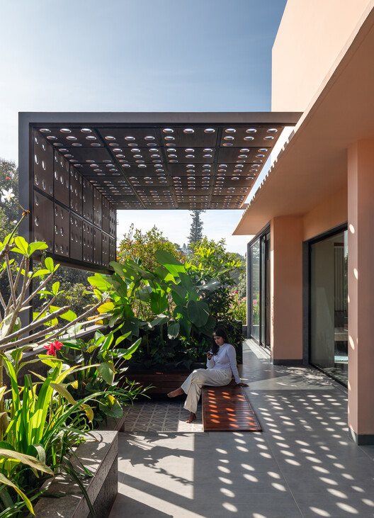 Casa Bhurat/Cadence Architects - Fotografía al aire libre, jardín