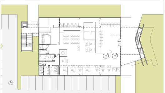 Edificio Administrativo de la Universidad Estatal de Maringá y Agencia Bancaria  / Verri & Galvão Arquitetos - Imagen 10 de 15