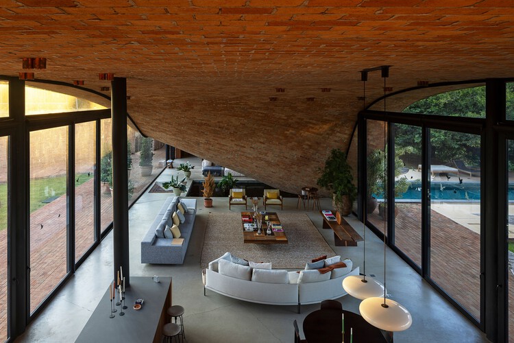 Casa Passiva / Mareines Arquitetura - fotografía de interiores, salón, madera