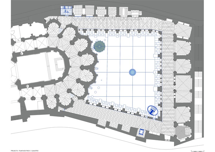 Restauración y puesta en valor del Patriarcado de Lisboa, instalación del núcleo arqueológico y restauración de los claustros superior e inferior / Adalberto Dias Arquitecto lda - Imagen 31 de 37