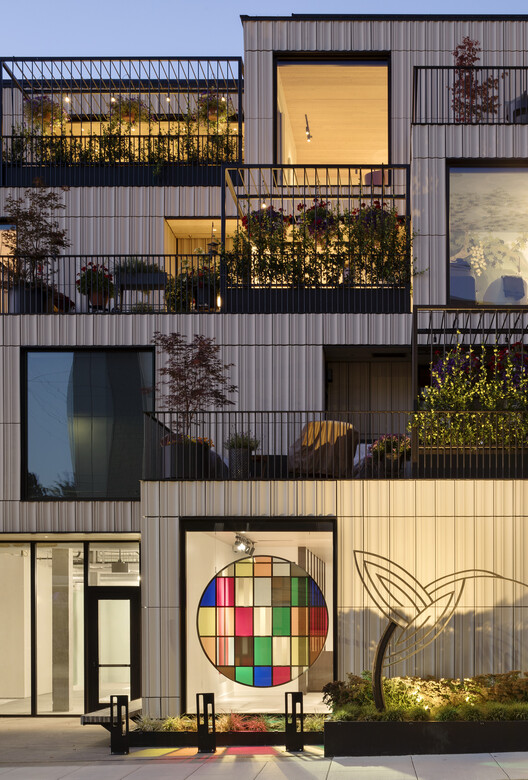 埃伦·布朗宁大楼 / Hacker Architects - 建筑图, 阳台