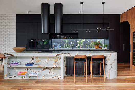 Maree House / Circle Studio Architects Maree House / Circle Studio Architects - Interior Photography, Kitchen, Countertop, Wood, Lighting, Table, Chair