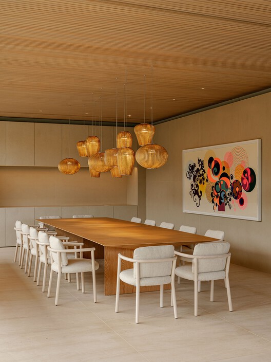 Residencia BRM / Jacobsen Arquitetura - Fotografía interior, Comedor, Madera, Mesas, Iluminación, Sillas