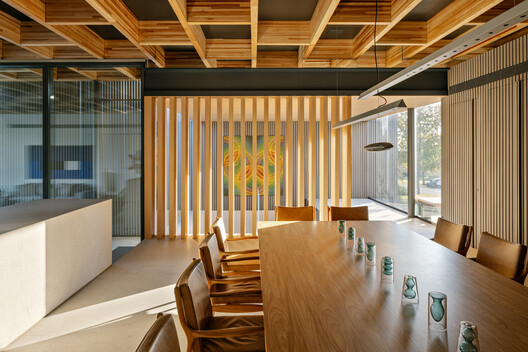 MRD Residence / Jacobsen Arquitetura MRD Residence / Jacobsen Arquitetura - Interior Photography, Wood, Table, Lighting, Chair