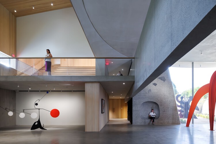 Museo Jardín Calder/Herzog & de Meuron - fotografía interior