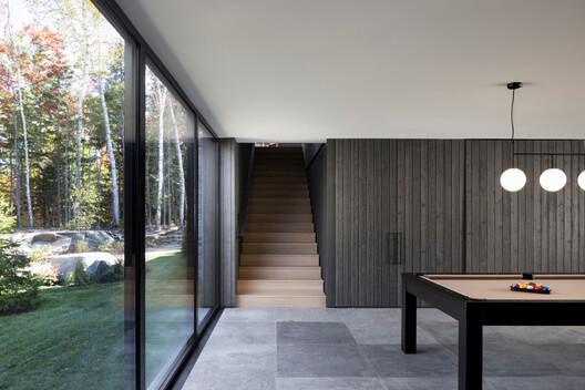 The House of la Baie de l’Ours / ACDF Architecture - Interior Photography, Wood, Glass
