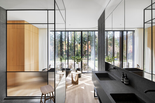 The House of la Baie de l’Ours / ACDF Architecture - Interior Photography, Wood, Glass