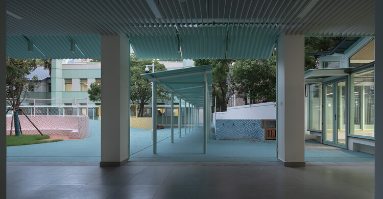 NJU / Antelier Jian - Actualización del jardín infantil de Jia - Fotografía interior, vidrio