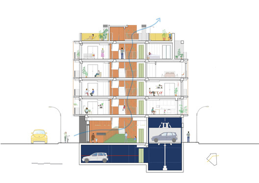 Edificio Residencial Foners / gon architects - Imagen 30 de 35