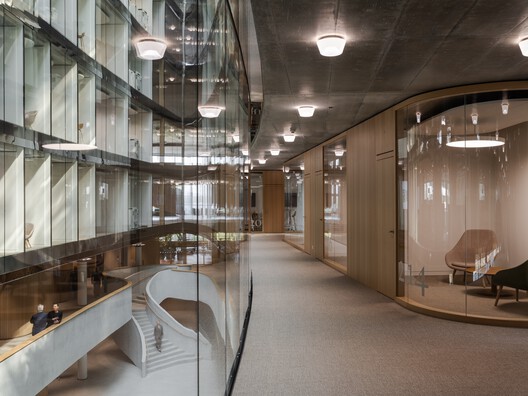 Lombard Odier New Headquarters / Herzog & de Meuron Lombard Odier New Headquarters / Herzog & de Meuron - Interior Photography, Lighting, Glass