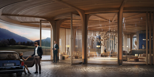 Foster + Partners Gains Approval for Timber Residential Project in Switzerland - Image 5 of 6