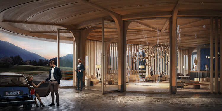Foster + Partners Gains Approval for Timber Residential Project in Switzerland - Image 5 of 6