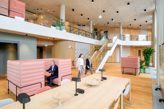 B-One Office Building / CF Møller - Interior Photography, Wood, Chair