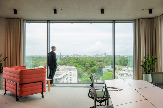 B-One Office Building / CF Møller - Interior Photography, Chair, Glass