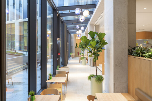 B-One Office Building / CF Møller - Interior Photography, Dining room, Glass, Chair