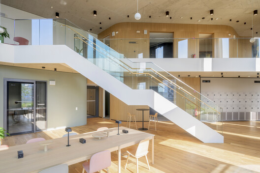 B-One Office Building / CF Møller - Interior Photography, Wood, Chair