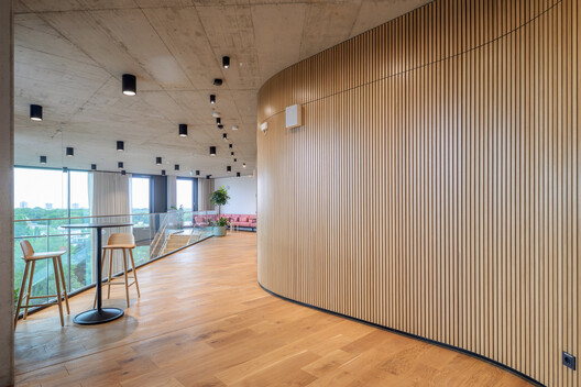 B-One Office Building / CF Møller - Interior Photography, Wood, Lighting, Chair