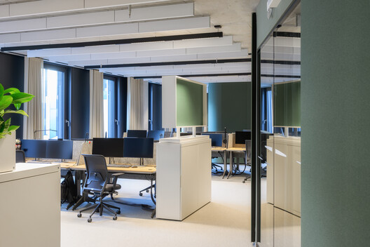 B-One Office Building / CF Møller - Interior Photography, Kitchen, Table, Chair