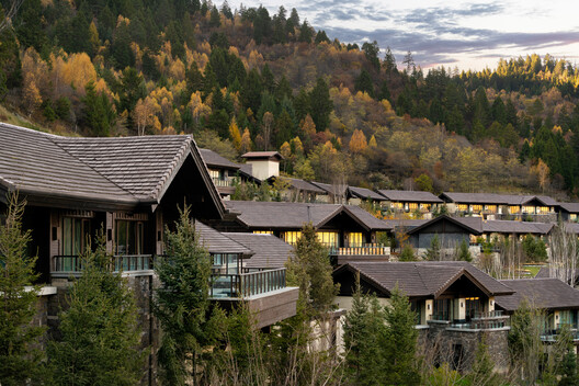 九寨沟日赛谷丽思卡尔顿隐世酒店 / WATG + CSWADI - 建筑图, 森林