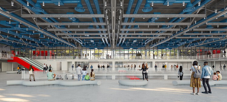 El Centro Pompidou permanecerá cerrado cinco años por proyecto de renovación liderado por Moreau Kusunoki - Foto 12 de 17