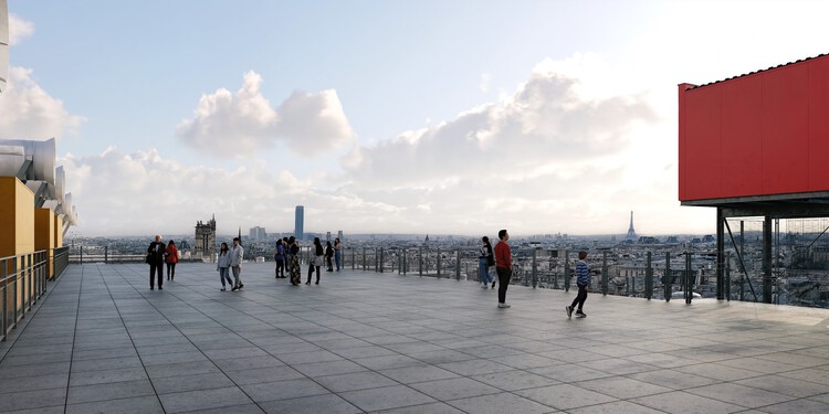 El Centro Pompidou permanecerá cerrado durante cinco años por un proyecto de renovación liderado por Moreau Kusunoki - Foto 10 de 17
