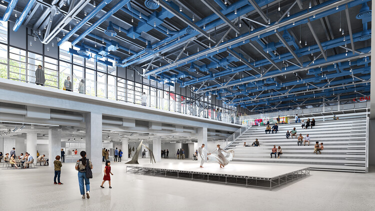 El Centro Pompidou permanecerá cerrado cinco años por proyecto de renovación liderado por Moreau Kusunoki - Foto 13 de 17