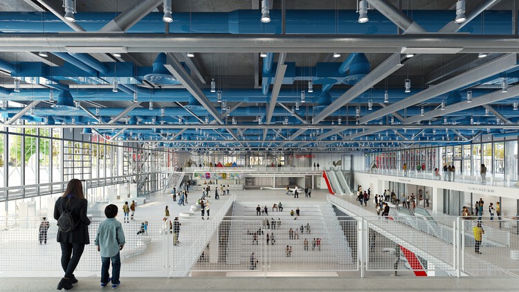 El Centro Pompidou permanecerá cerrado cinco años por proyecto de renovación liderado por Moreau Kusunoki - Foto 15 de 17