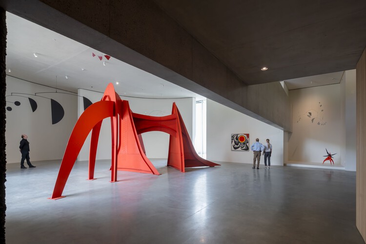 Museo Jardín Calder/Herzog & de Meuron - fotografía interior
