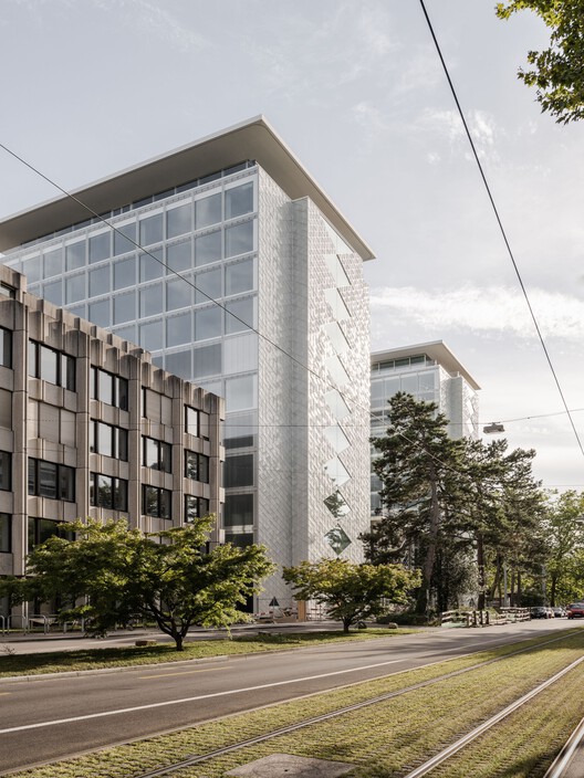 Campus Helvetia Basilea / Herzog & de Meuron Campus Helvetia Basilea / Herzog & de Meuron - Fotografía exterior, Fachada