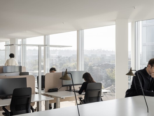 Campus Helvetia Basilea / Herzog & de Meuron Campus Helvetia Basilea / Herzog & de Meuron - Fotografía interior, Sillas