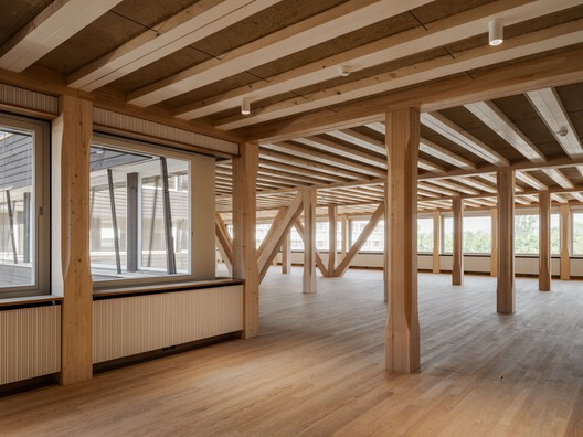 Hortus Allschwil / Herzog & de Meuron - Interior Photography, Wood, Beam