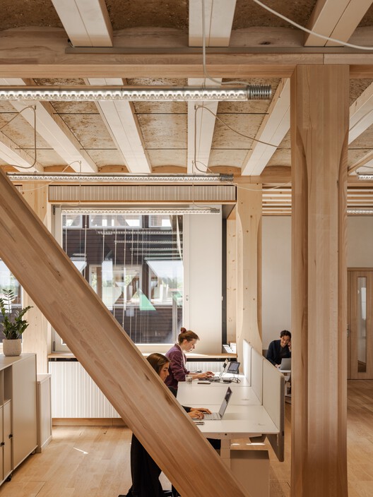 Hortus Allschwil / Herzog & de Meuron - Interior Photography, Kitchen, Wood