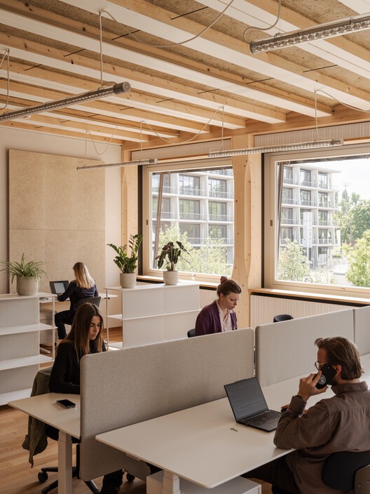 Hortus Allschwil / Herzog & de Meuron - Interior Photography, Wood, Table, Chair
