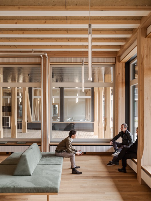 Hortus Allschwil / Herzog & de Meuron - Interior Photography, Wood