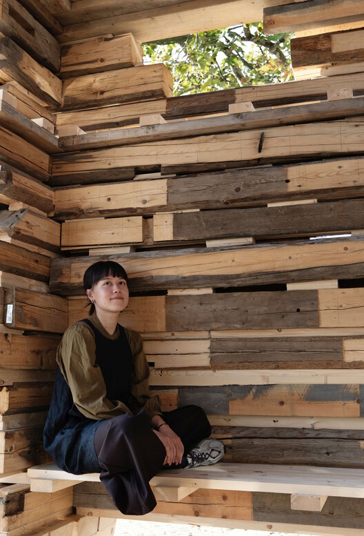 Barn Again Pavilion / THISS Studio + Tom Svilans - Interior Photography, Wood