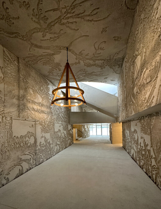 Bodega Bélair-Monange / Herzog & de Meuron - Fotografía interior