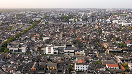 Jiangnan House Yangzhou Guangling / B.L.U.E. Architecture Studio Jiangnan House Yangzhou Guangling / B.L.U.E. Architecture Studio - Exterior Photography, Aerial View Photography, Cityscape