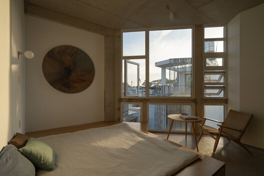 Casa Gia Dinh / G+architects - Fotografia de Interiores, Madeira, Vidro, Dormitório