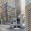 From Home Delivery: Fabricating the Modern Dwelling in 2008; as part of the show, five pre-fabricated houses were constructed at full scale in the empty lot adjacent to MoMA. . Image © Thomas Griesel Former MoMA Curator Barry Bergdoll Receives the 2025 Vincent Scully Prize - Image 2 of 4