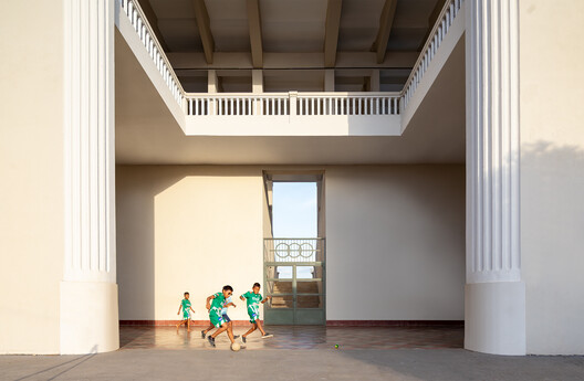 Estadio Juan Demóstenes Arosemena / David Tapia + Rafael Watson + Daniel Young + Jorge Arosemena - Fotografía interior, Pilares