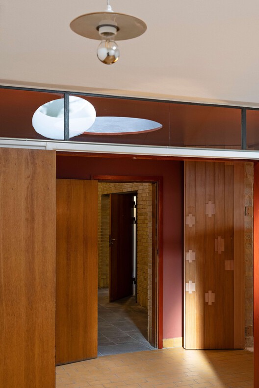 The Chapel Retold / The Danish Association of Architects - Interior Photography, Wood, Lighting, Door